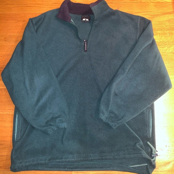 Other - Woods Gray men’s fleece half zip jacket